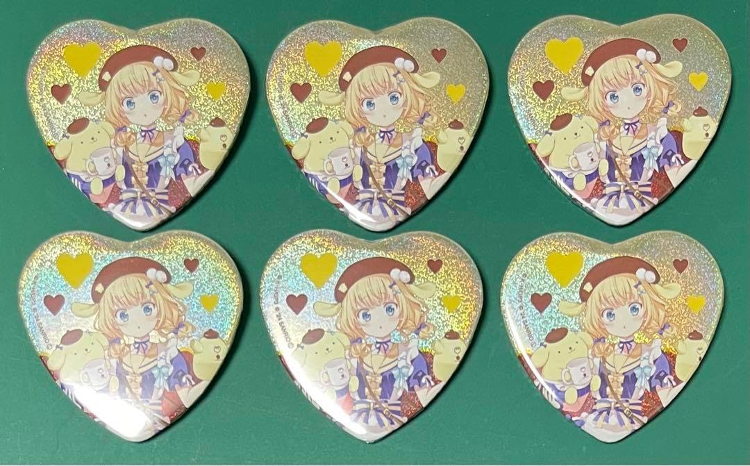 ごちうさ サンリオコラボ ハート缶6点 シャロ（ご注文はうさぎですか 
