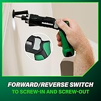 Vista 6 de Metabo HPT - Juego de destornillador inalámbrico de iones de litio de 3,6 V, destornillador de potencia compacto y liviano con 2 baterías de 1,5 Ah