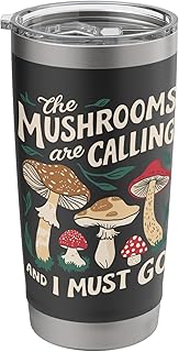 Morels Mushroom Picker Mushroom Farmer Mushroom Stainless Steel Insulated Tumbler