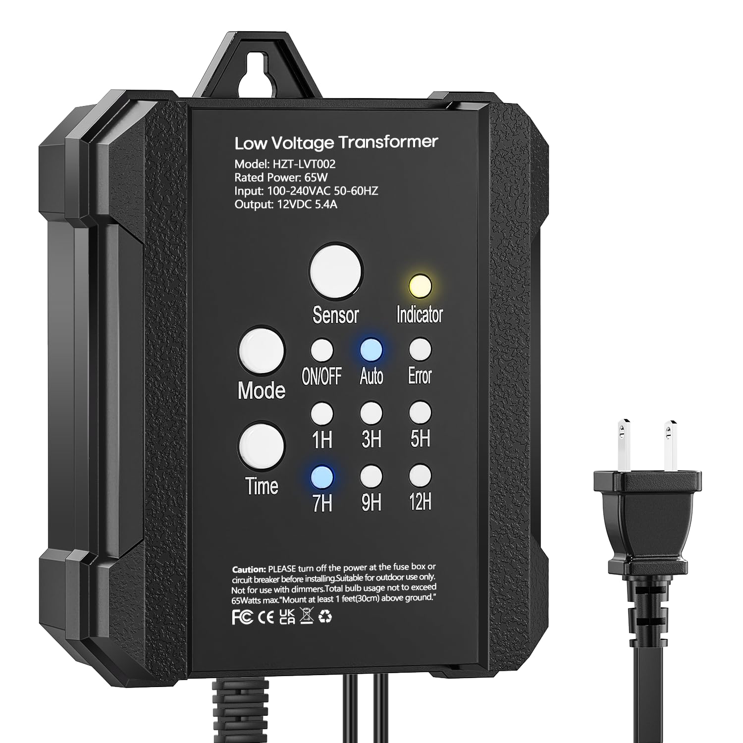 HIBOITEC 65W Low Voltage Landscape Transformer 2Q Vine