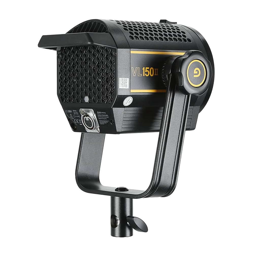 Godox VL150 II 165W LED ビデオライト デイライト照明 Amazon | Godox VL150 II 165W LED ビデオライト デイライト