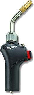 Mag-Torch MT565C Self-Lighting Silver Swirl Heavy-Duty MAPP or Propane Torch, Multi (418194)