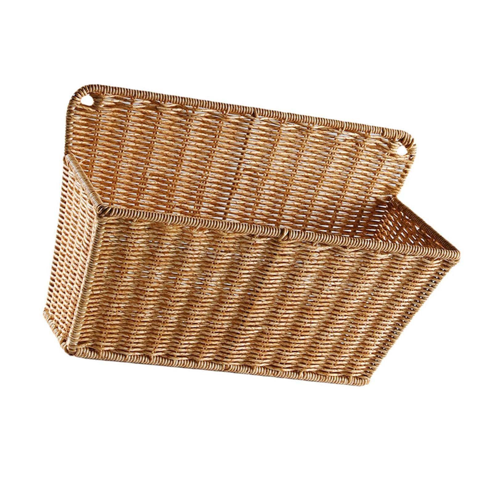 Sharplace Cesta de Almacenamiento de Cocina, Cesta Colgante de Pared para Cocina, Sala de Estar Y Cocina de Estilo Rústico.