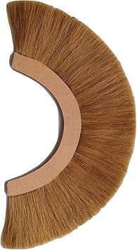 AnNafi Synthetic Hair Plume for Spartan & Greek Corinthian Helmet | Detachable Plume White