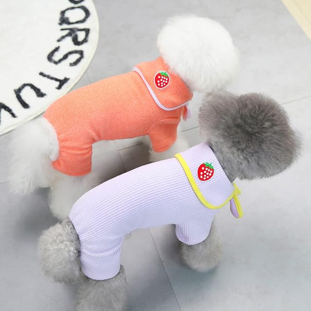 Foto 5 de 8 de Izefia Suéter de Perro Ropa de Perro Ropa de Invierno Caliente de Otoño Sudadera de Cuatro Patas Pantalones…