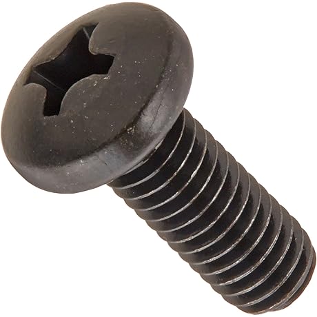 10-32 Screws - #2 Phillips Drive Pan Head Machine Screws (Pack of 100)