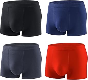 Mens Incontinence Underwear,Mens Ultra-Absorbent Incontinence Boxer Briefs,Leak Proof Washable Reusable