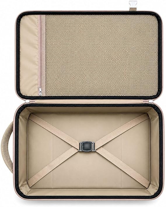 Classone XYZ Serisi TR-100B Kabin Boy,Uçak İçi, Ergonomik, Laptop ve Tablet Bölmeli, Seyahat, Valiz, 15-18 inch Uyumlu Notebook, Laptop Sırt Çantası – Bej