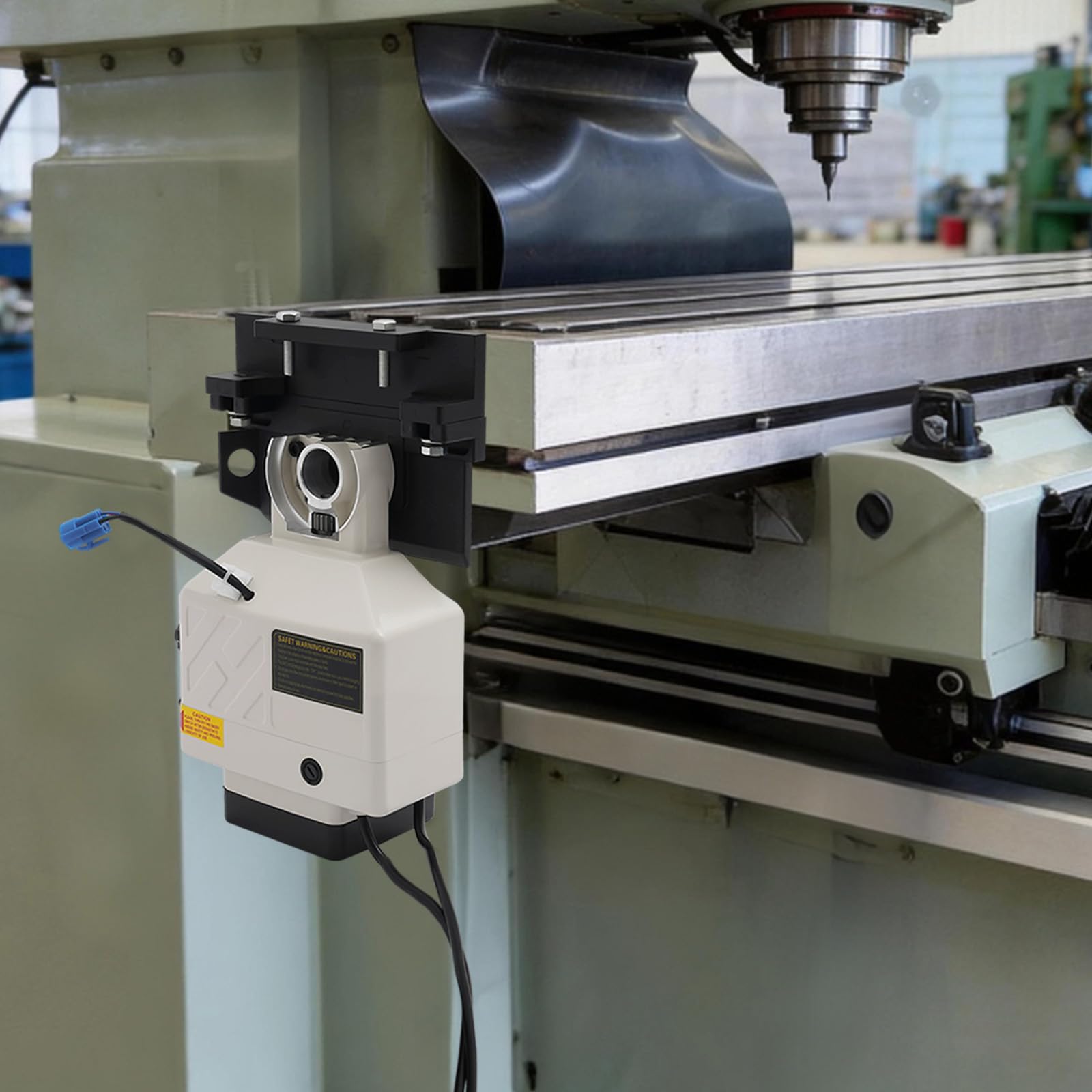 Power Feed Motor Horizontalschneider Horizontale Schneidemaschine Cutter Vorschubantrieb für X-Achse Fräsmaschinen Mit Regelbarer Drehzahl Bohrwerk Koaxiales Kegelradgetriebe Befestigung