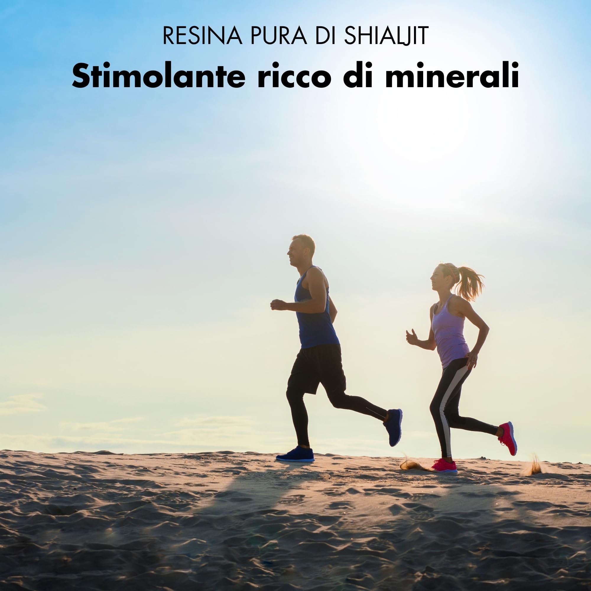 Resina Shilajit originale - Mumijo Shilajit dell'Himalaya puro al 100% (ad alto dosaggio), 600 mg per dose giornaliera, ricco di acido fulvico e umico, oltre 85 minerali - 90 g