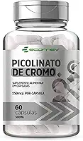 Picolinato de cromo 500Mcg 60 Cápsulas - 1 Cáps Ao Dia - Ecomev