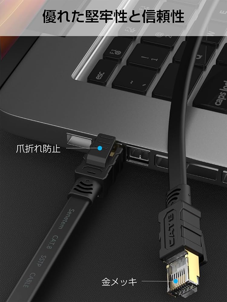 ネット　８ｍ×５ｍ Amazon.co.jp: Senetem LANケーブル 5m CAT8 40Gbps/2000MHz
