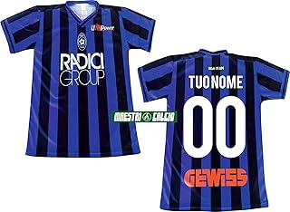 Maglia Replica Nome + Numero Personalizzato Atalanta 2019/2020 (Zapata, ILICIC, Gomez, PASALIC, Muriel, HATEBOER, DE ROON)