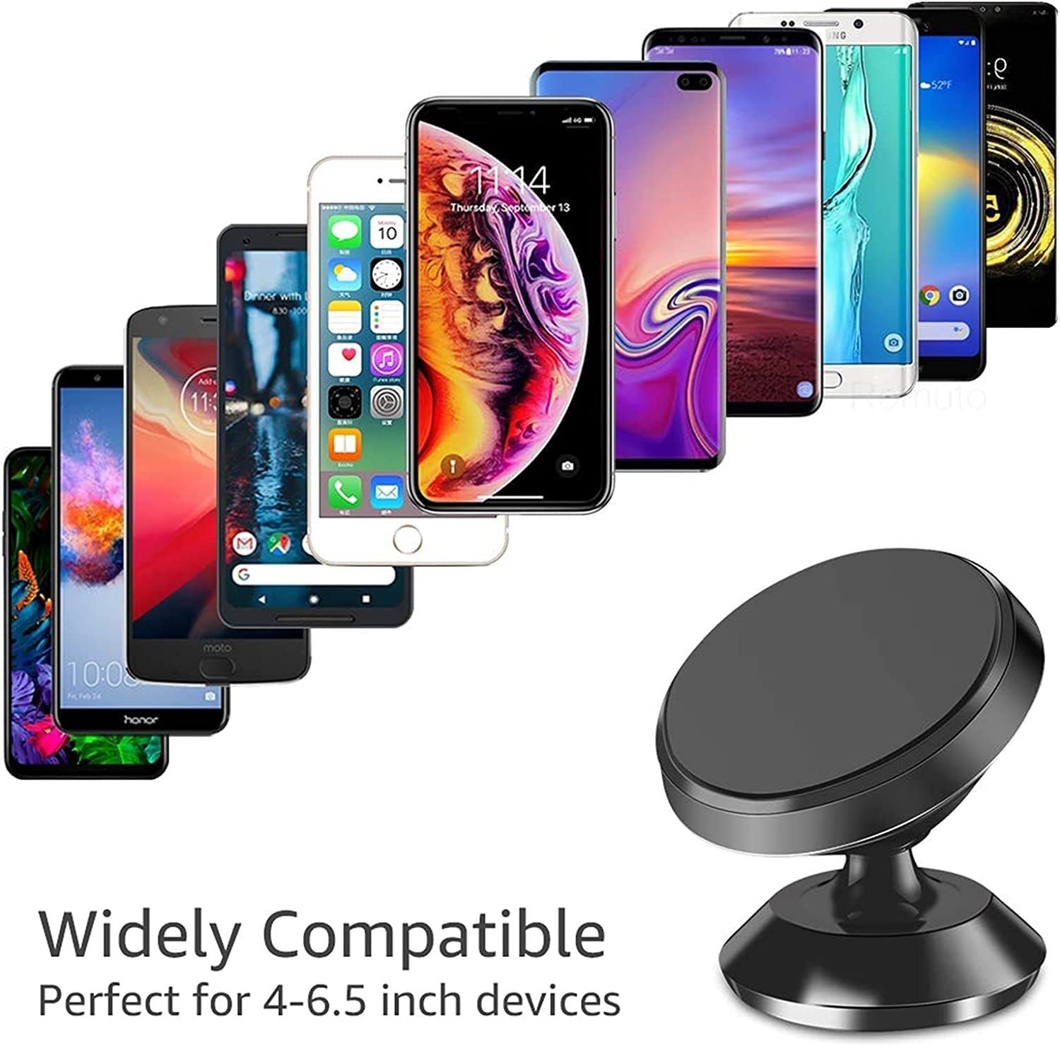 Uchwyt Telefon Samochodowy uchwyt na telefon Magnetyczny uniwersalny magnes Uchwyt stojak komórkowy Do Samochodu(Gold)