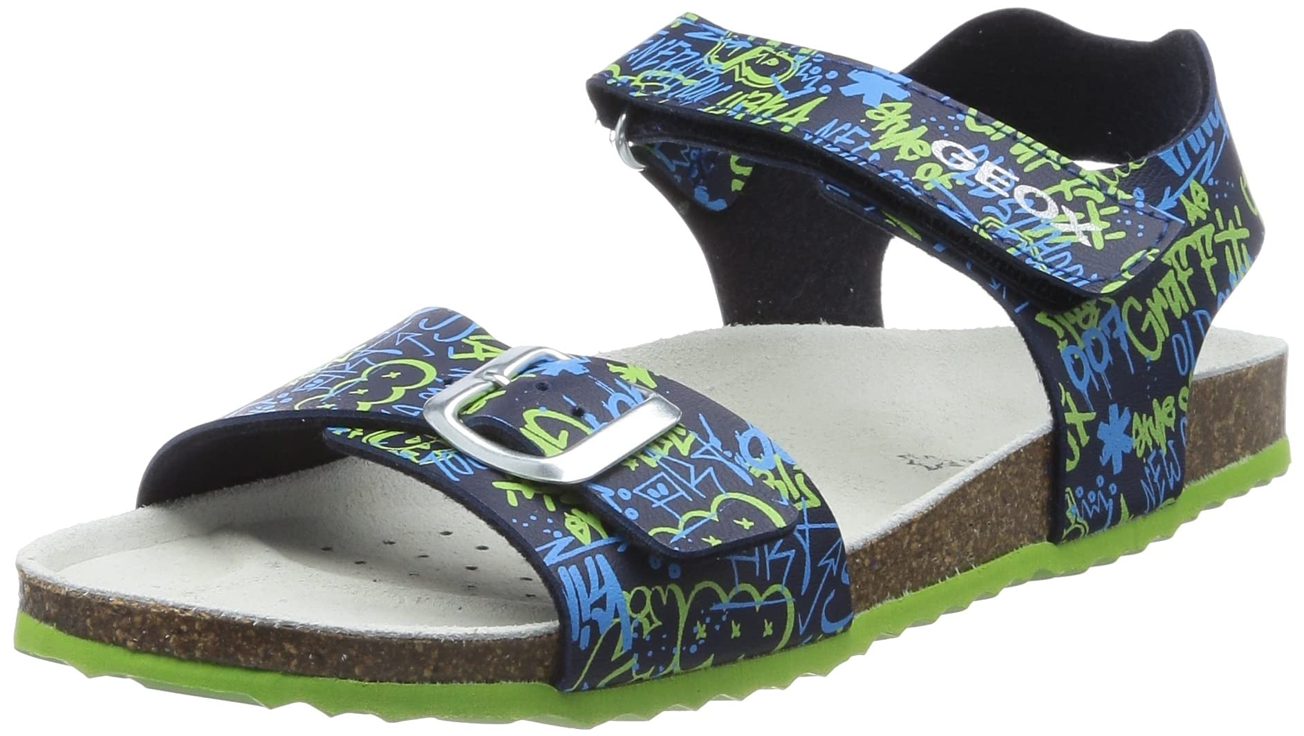 Geox J Ghita Boy, Sandalia Niños