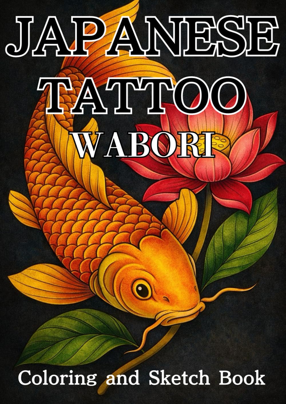 Japanese Tattoo Coloring Book: 50 Traditional Japanese Tattoo Designs to Color and Sketch