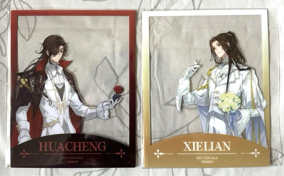 天官賜福 韓国限定 MOAE:KUコラボカフェ フォトカード トレカ コンプ 天官賜福 限定 アクリルスタンド アクキー ポストカード