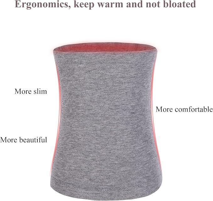 Faja térmica unisex para cintura y cadera, soporte lumbar invierno miniatura 7