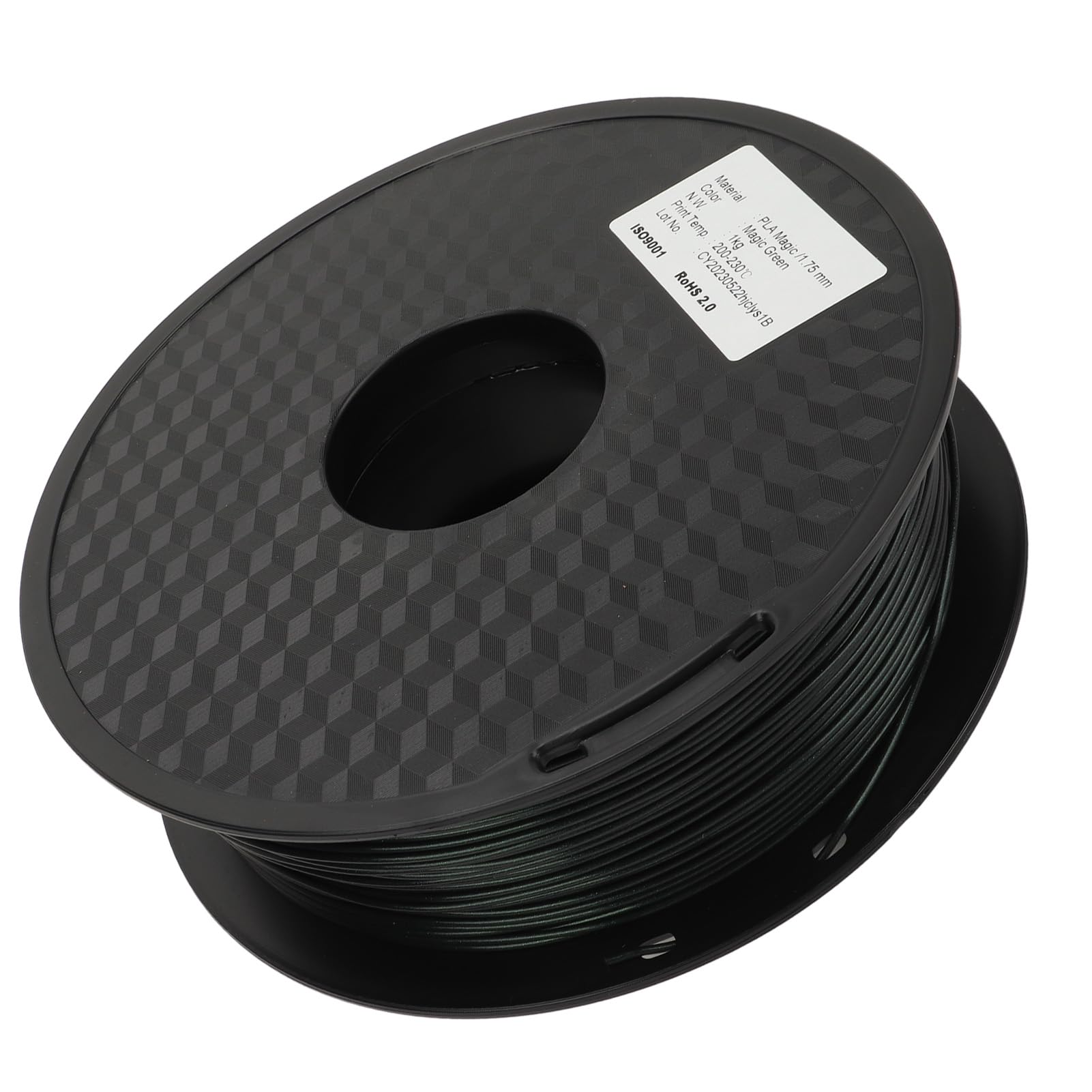 1,75 mm włókno PLA kolor zielony materiał do druku 3D materiały eksploatacyjne do drukarek o wysokiej przyczepności 30 90 mm/s dla profesjonalistów hobbystów