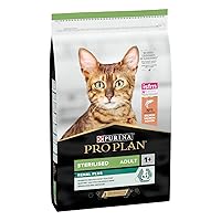PURINA PRO PLAN Renal Plus Crocchette per Gatti Sterilizzati con Salmone Alimento