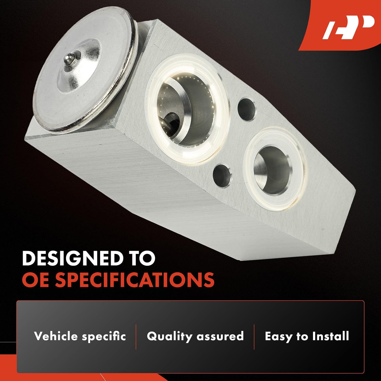 A-Premium AC Expansion Valve Compatible with Freightliner Cascadia 2008-2023