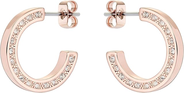 Ted Baker Senatta Reversible Crystal Hoop Earrings For Women