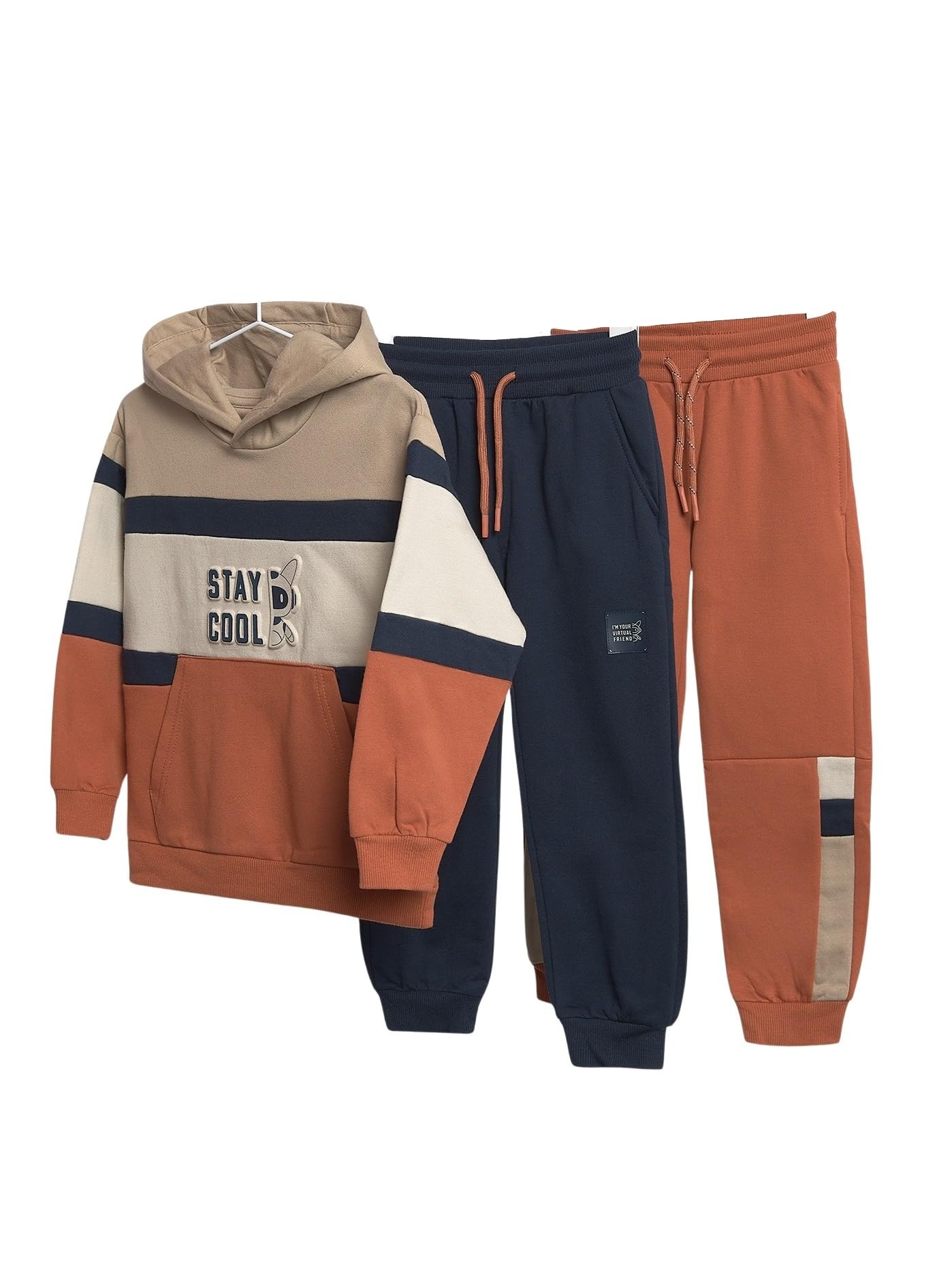 Mayoral Chandal pullover capucha 2p. para niño Teja