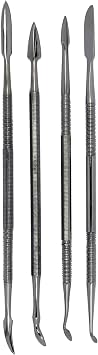 SE Double Ended Stainless Steel Wax Carver Set 4 PC. - DD315