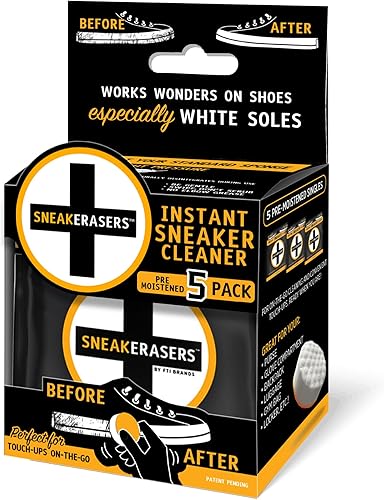 Miniatura 12 de SneakERASERS Instant Sneaker Cleaner Sponge, Effective Shoe Cleaning for White Sneakers, Tennis Shoes
