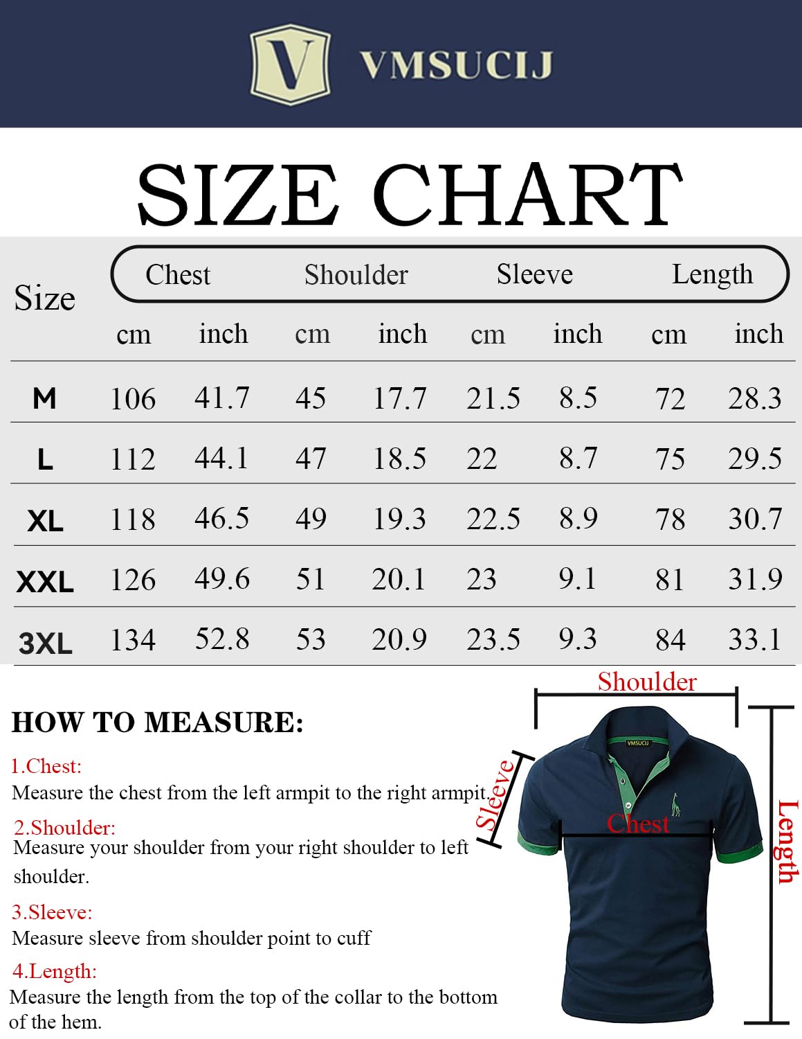 Polo Elegante Uomo Manica Corta in Cotone Camicia con Tasca Sportiva Slim T-Shirt