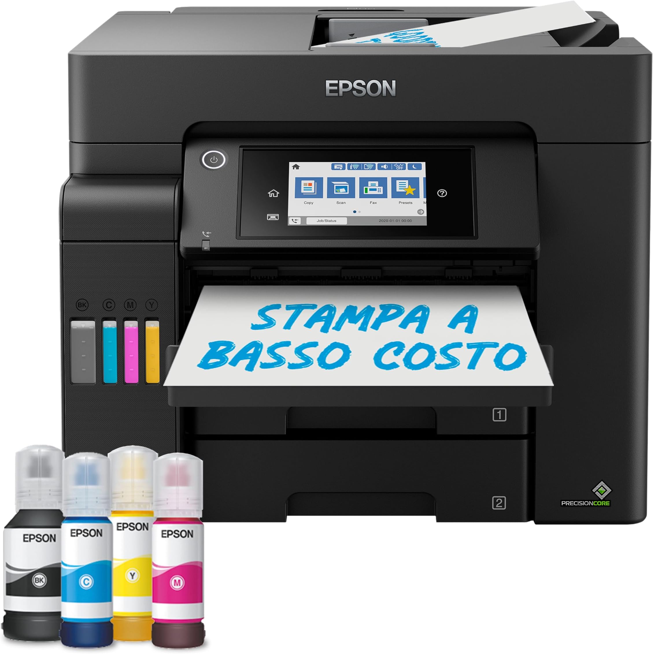 Epson EcoTank ET-5800, Stampante Multifunzione, Stampa Fronte/Retro