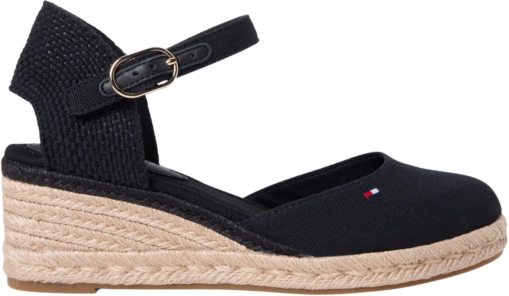 Tommy Hilfiger Mid Wedge Espad Closed Toe Fw0fw09233 Alpargatas de cuñaMujer