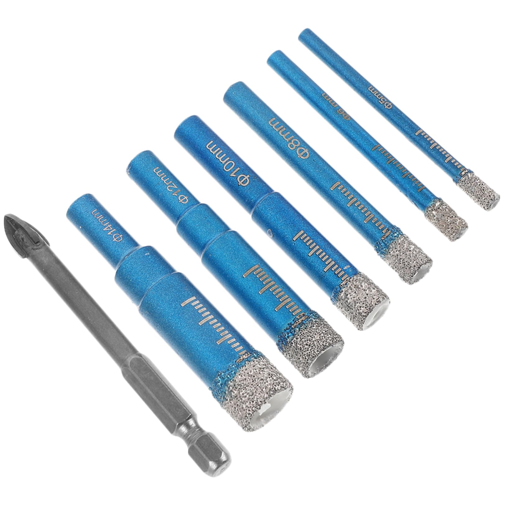 NUOBESTY 2 Set Di Utensili Per La Foratura Di Piastrelle Punte Da Trapano Kit Di Perforazione Per Piastrelle Punte Per La Foratura Di In Porcellana Utensili Per La Foratura