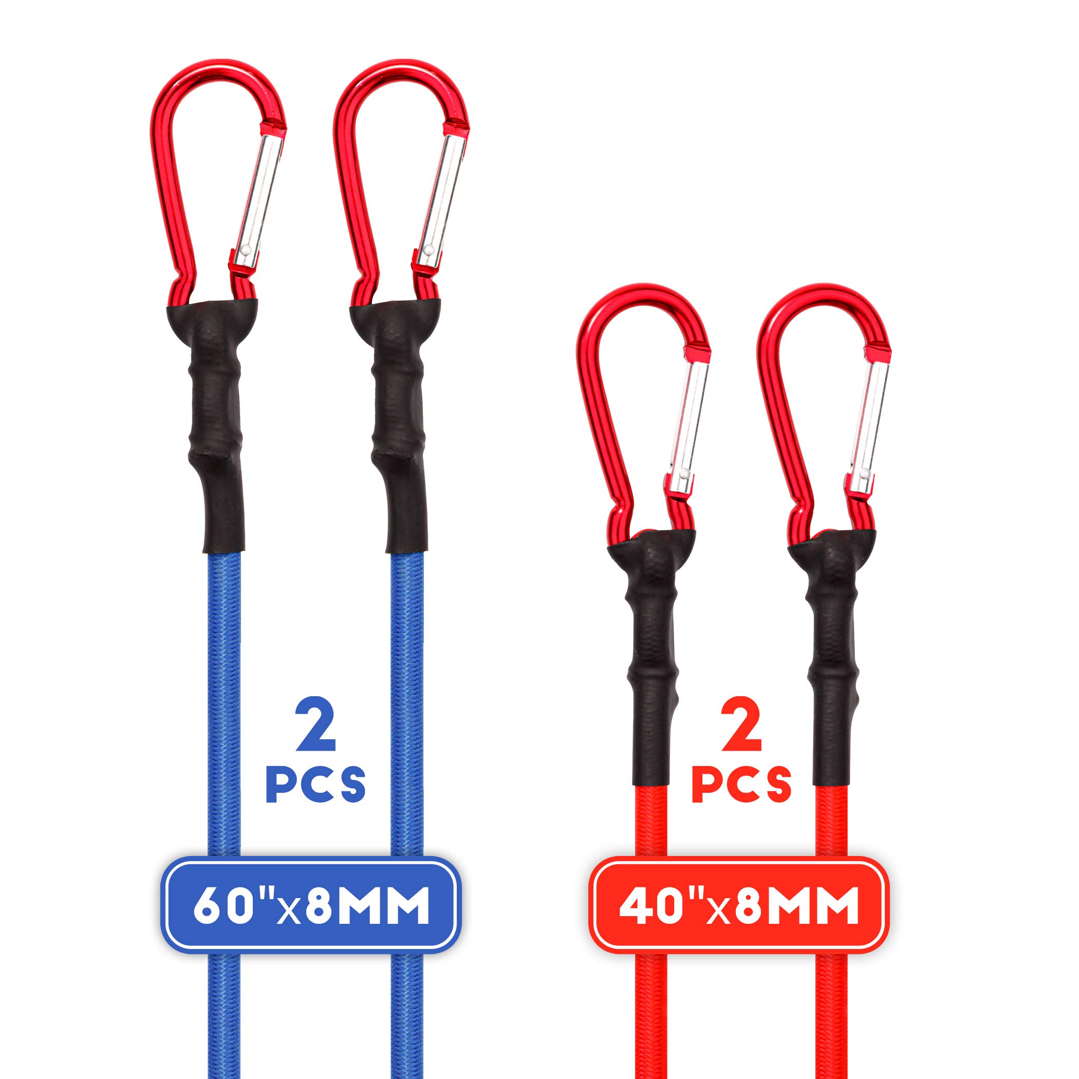 ROK Straps 12'-42' Adjustable Pack Strap -2Pk MotoPLaid Black-Blue-Green