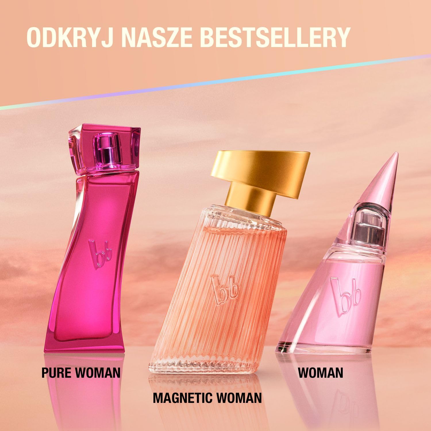 bruno banani Magnetic Woman Damska Woda Perfumowana o Słodkim Ambrowym Zapachu, 50 ml