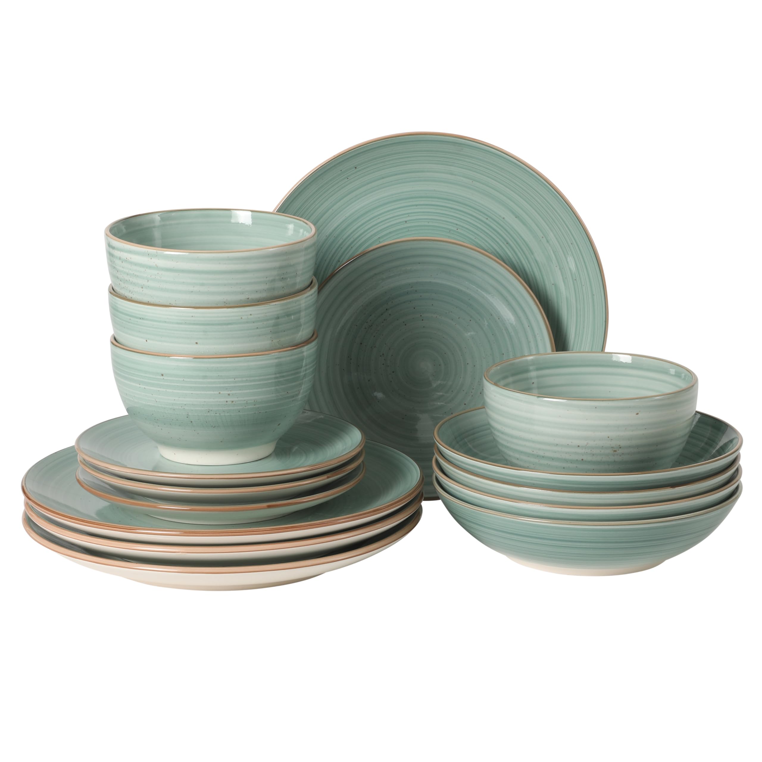 食器セット　HANDPAINTED Amazon.com | AmorArc Ceramic Dinnerware Sets for 8, 24 Pieces