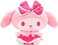 Vista 8 de Hello Kitty and Friends Kuromi - Peluche monocromático rosa de 12 pulgadas