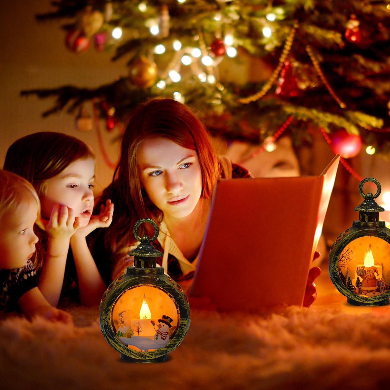 ECD Germany LED Weihnachtslaterne Mit Warmweißes L Produktbild-Vorschau 11