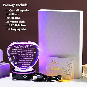 YWHL House Warming Gifts New Home Housewarming Gifts for Women Men Couple