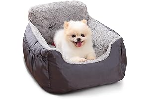 Dog Travel Companion: Comfy Pet Bed for Car Rides