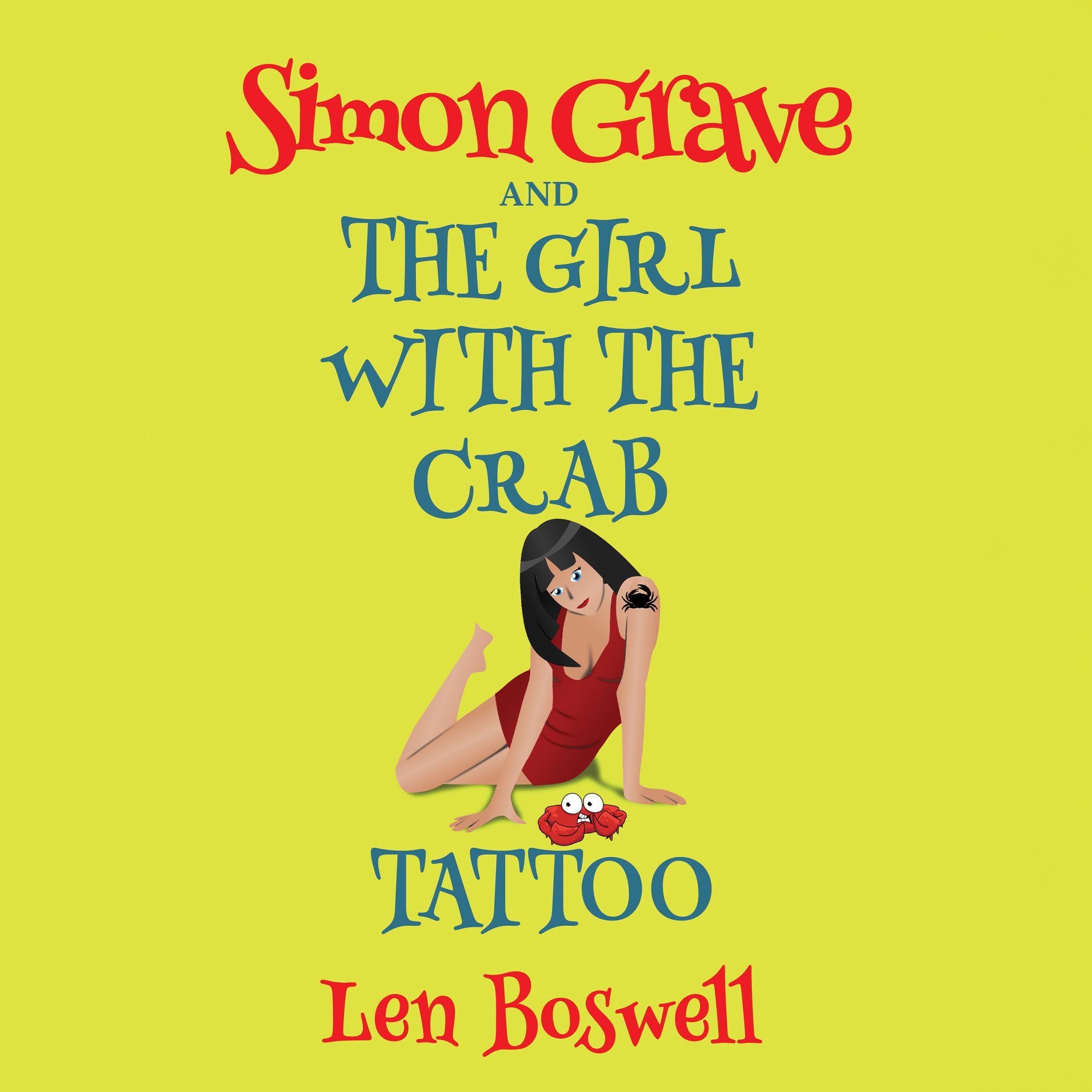 Cover art for Simon Grave and the Girl with the Crab Tattoo