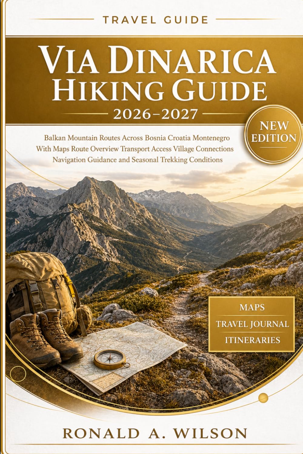 Via Dinarica Hiking Guide 2026–2027: Balkan Mountain Routes Across Bosnia Croatia Montenegro With Maps Route Overview Transport Access Village ... Guidance and Seasonal Trekking Conditions