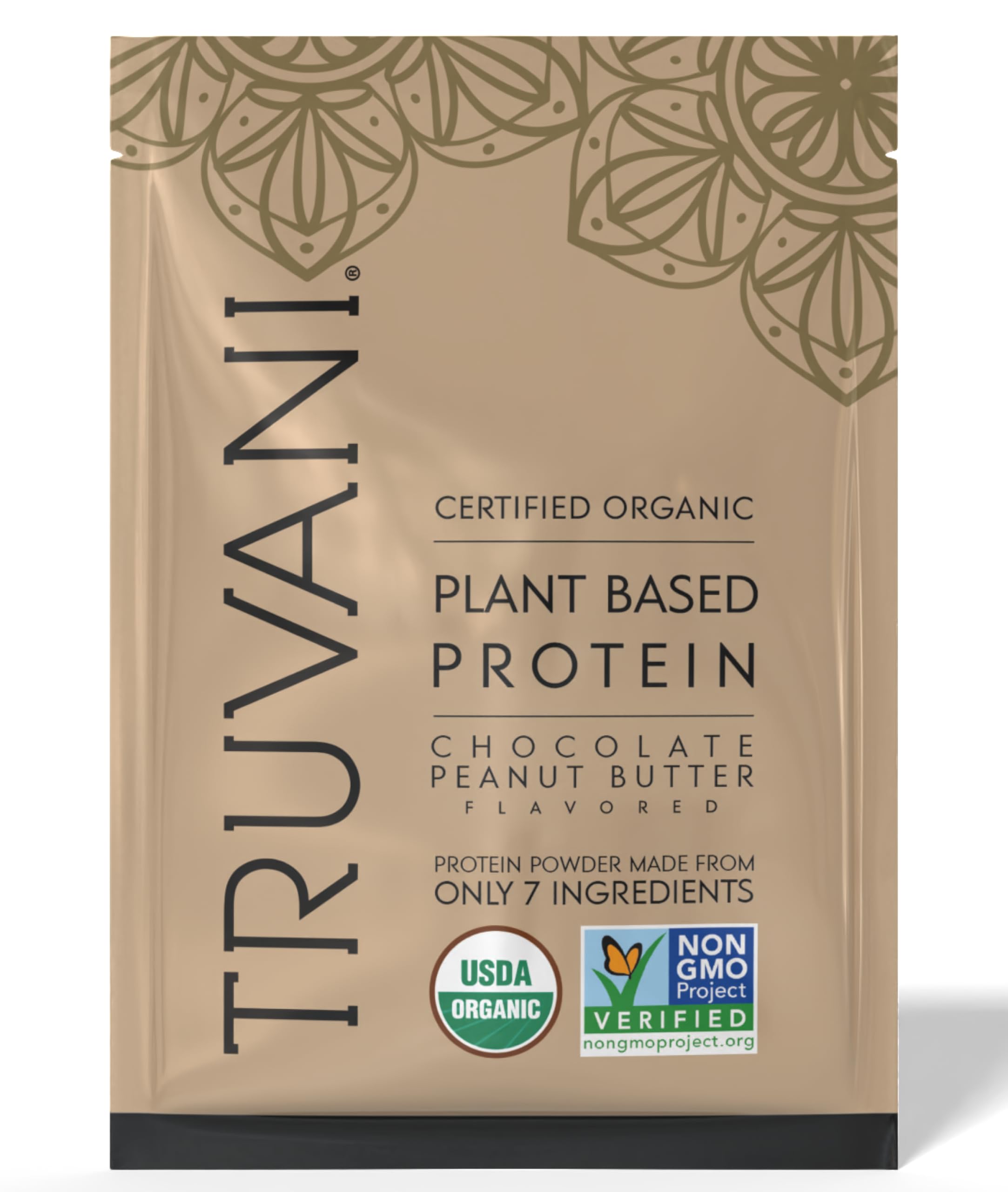 Truvani Organic Plant Based Protein Powder | Vanilla | 1 Serving — Amazon image 11