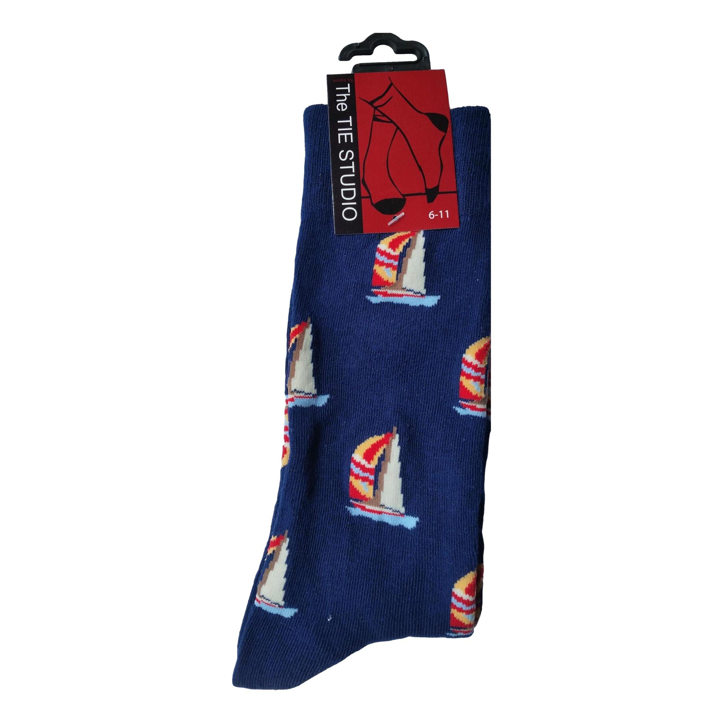 Spinnaker Yacht Boat Unisex Novelty Ankle Socks Adult Size 6-11