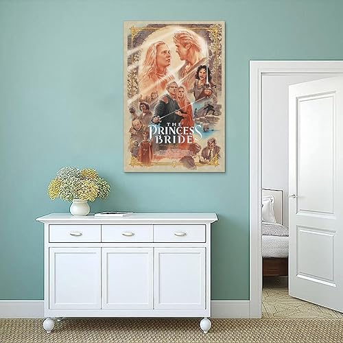 Miniatura 4 de Póster de la película The Princess Bride (La princesa novia), póster artístico, pintura decorativa, lienzo para pared, sala de estar, póster de
