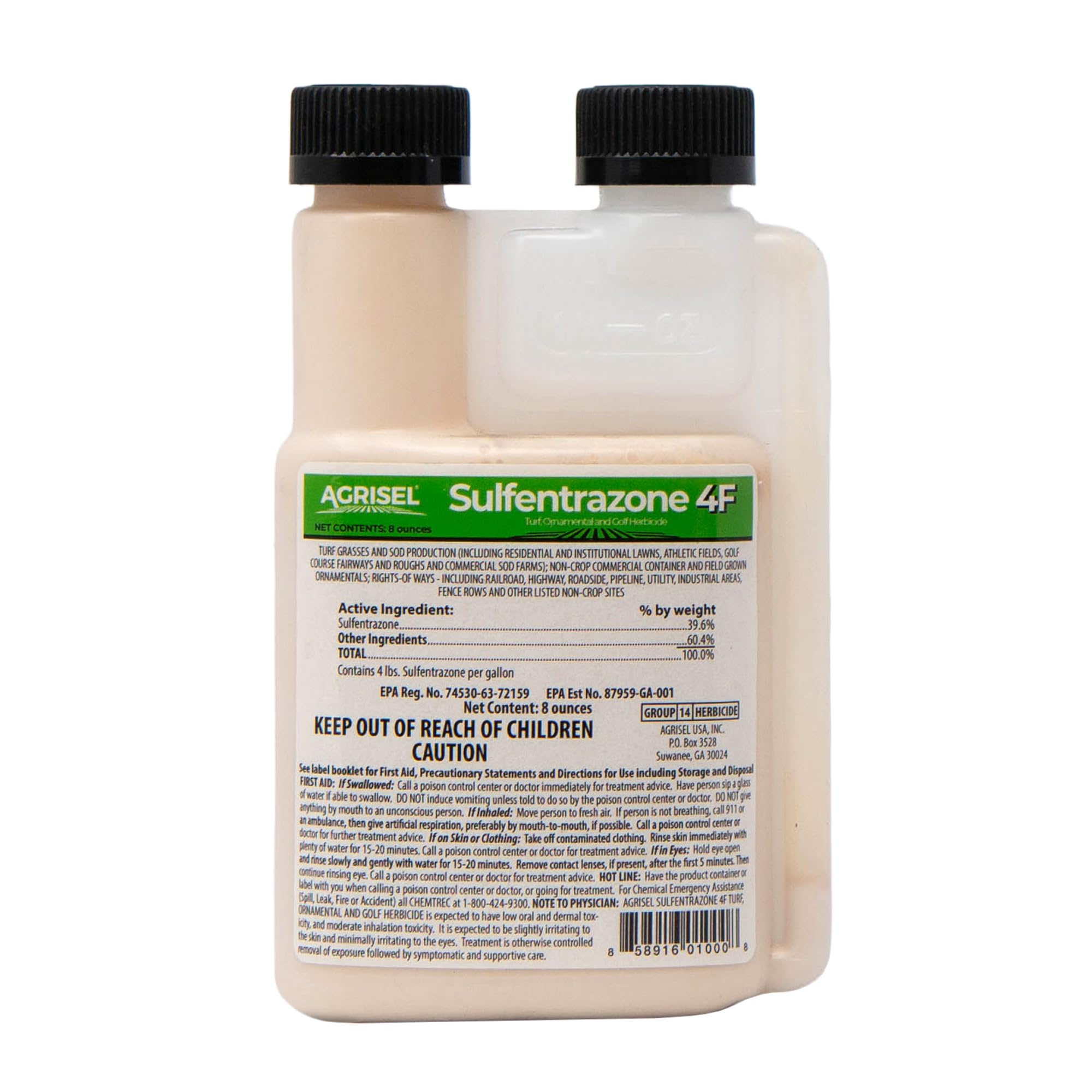 Amazon.com : Agrisel Sulfentrazone 4F Weed Killer, Pre-Emergent and  Post-Emergent, Broad-Spectrum Control, Stops 100+ Weeds, Pet Safe, 8 Ounces  : Patio, Lawn & Garden