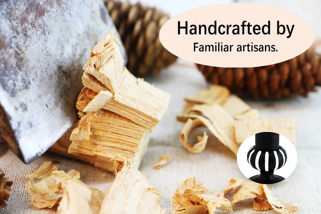 Wooden Candle Holders Pillar,Vintage Seaside Pillar Stand for Dining Table Centerpiece, Coffee Table, Mantel, Or Any Table Top，Free Standing Farmhouse Candle Holders.