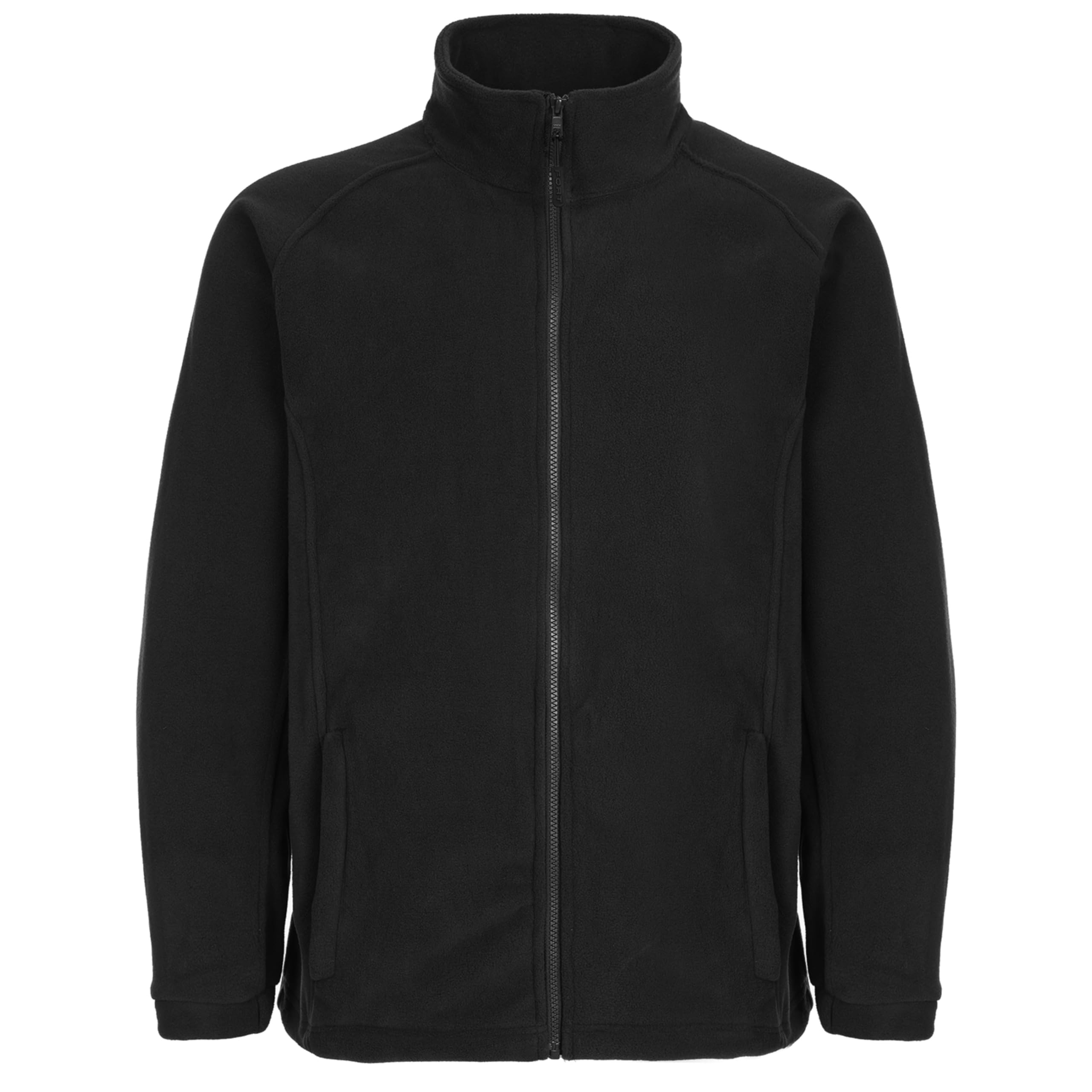 Fort Mens 205 Melrose Fleece Jacket, Black, XXL UK