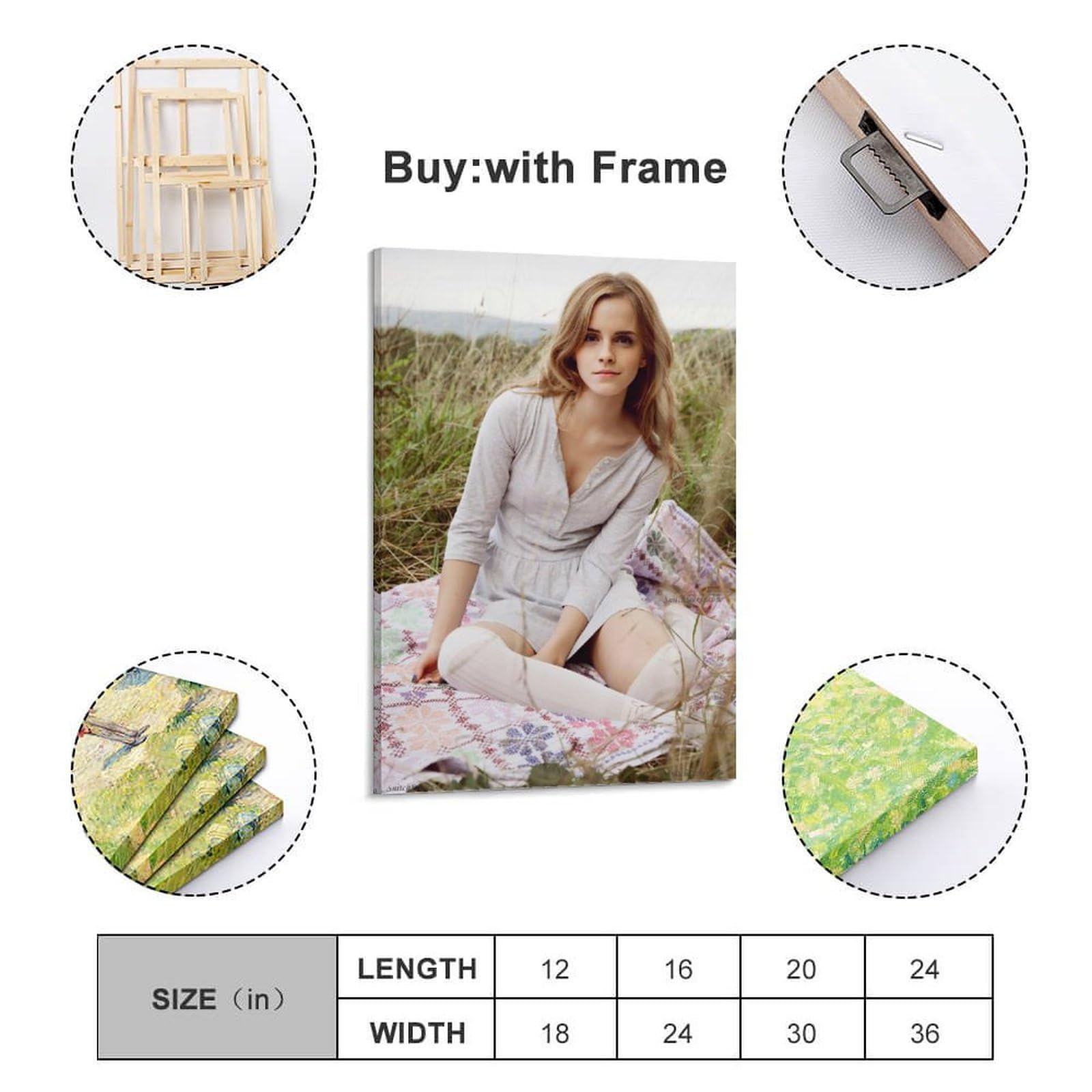 大型木製額縁絵馬ポスター