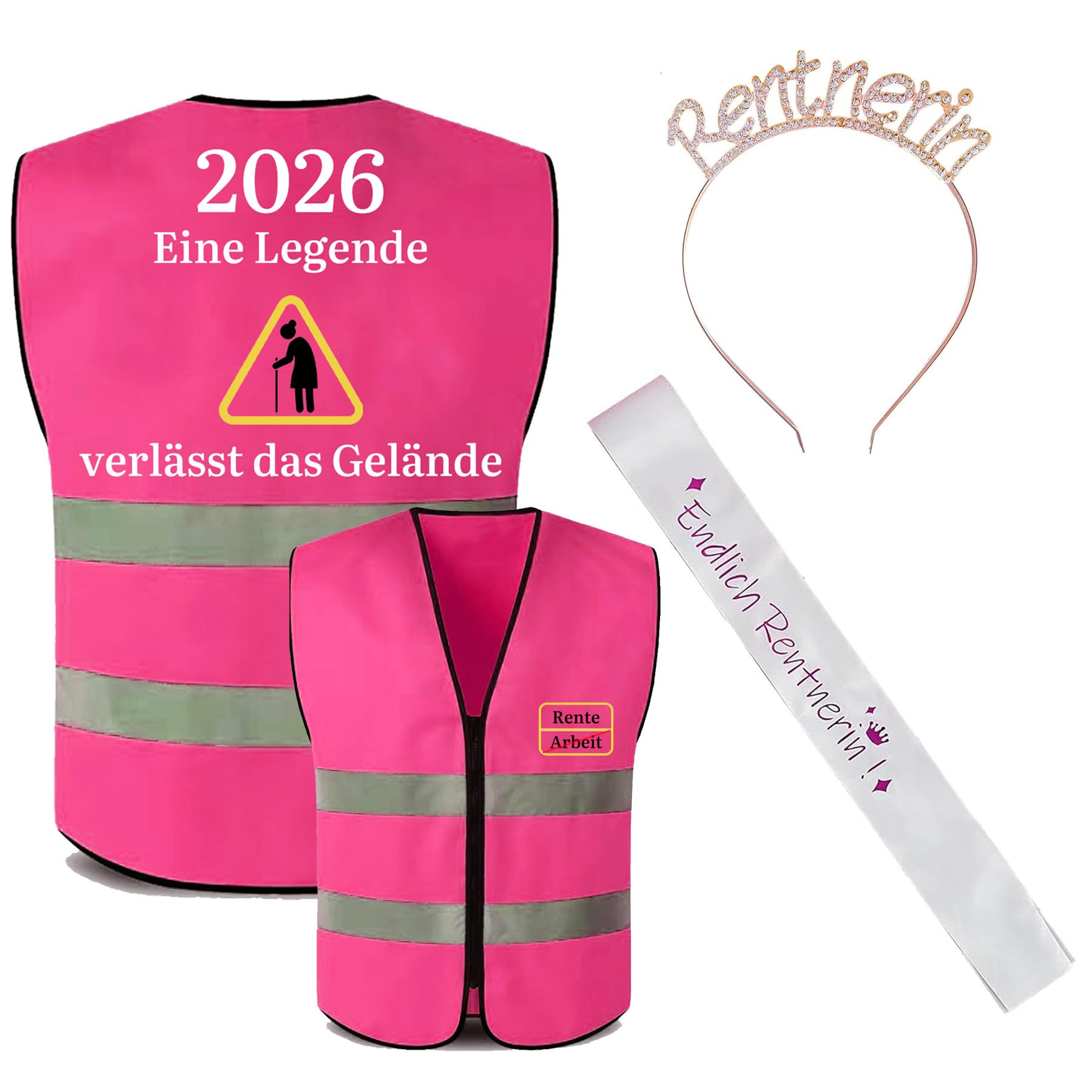 Jubilado chaleco regalo mujer